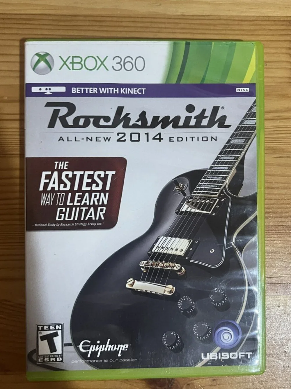 Rocksmith: All-New 2014 Edition (Microsoft Xbox 360) Used Good Condition $20